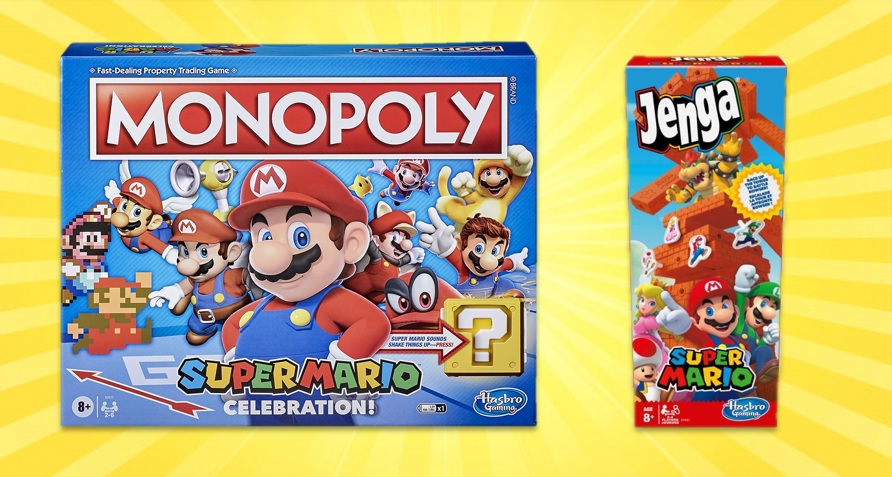 Mario Monopoly Jenga