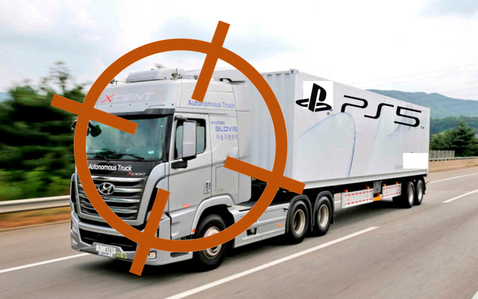 Camión PlayStation 5