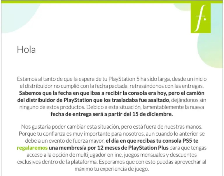 Saga Falabella Chile PlayStation 5