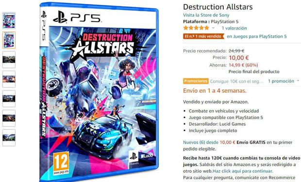 destruction allstars 10 euros