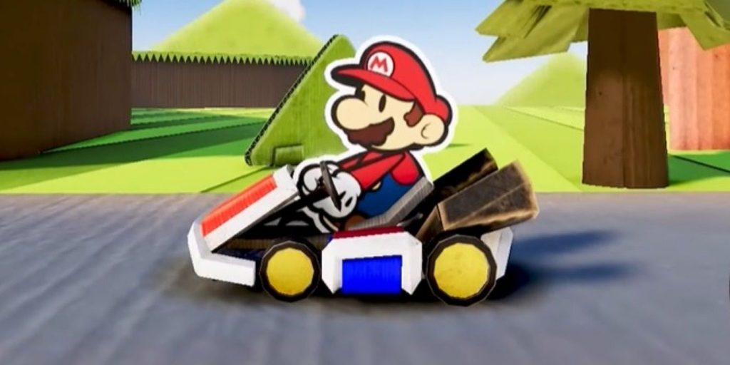 Mario Kart Paper Mario