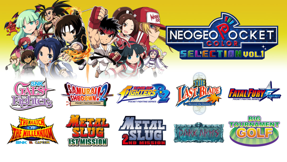 Neo Geo Pocket Color Selection Vol 1 Nintendo Switch