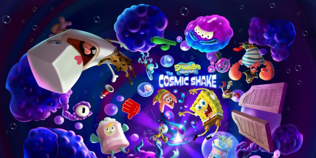 SpongeBob SquarePants The Cosmic Shake Bob Esponja videojuego