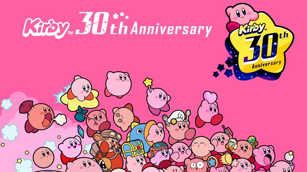 Kirby 30 aniversario años