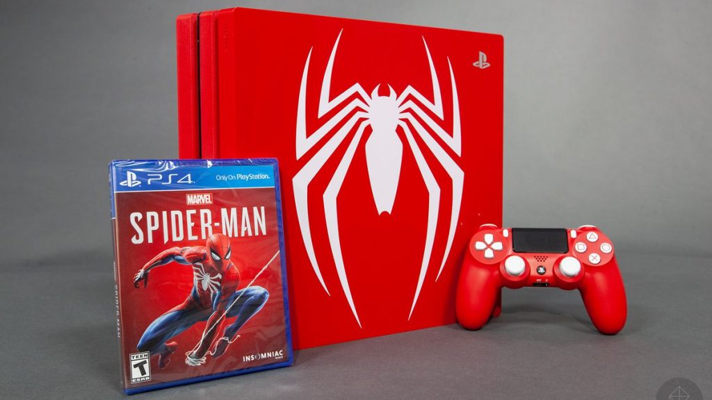 fan PlayStation 4 Pro Spider-Man