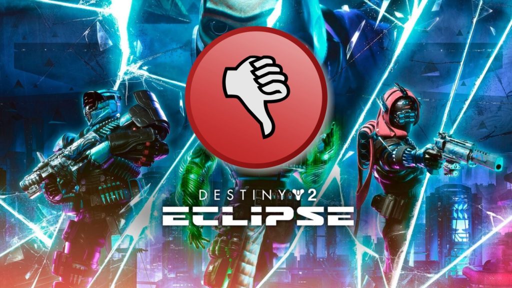 Destiny 2 Eclipse negativos