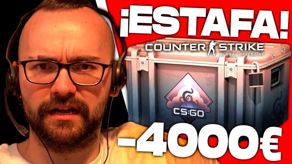 Xokas streamer español pierde 4000 euros en cajas CS GO