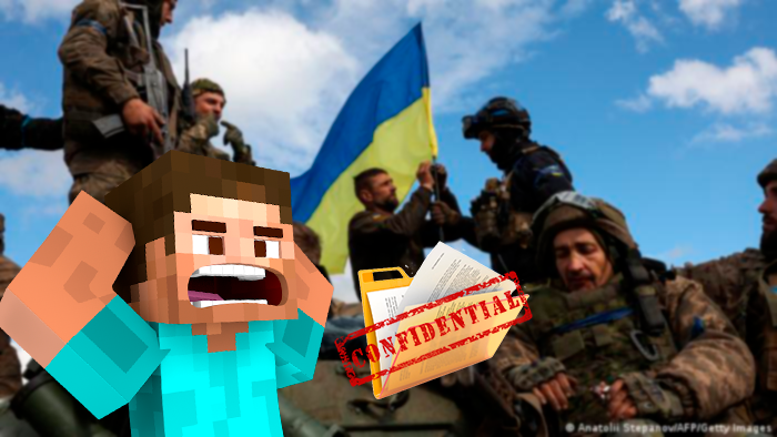 Discord de Minecraft foi usado para vazar documentos sobre a guerra na  Ucrânia