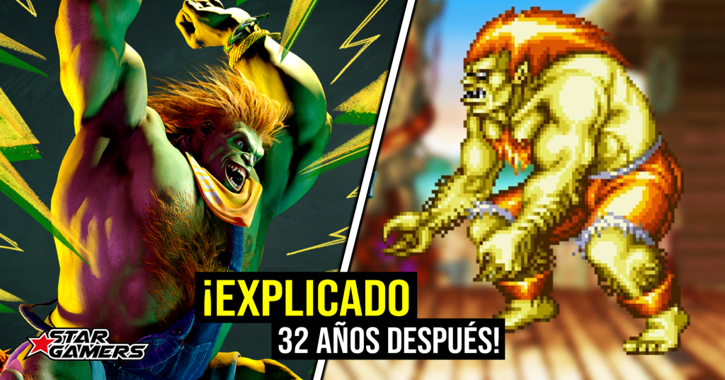 Street Fighter 6 muda por que a pele de Blanka é verde