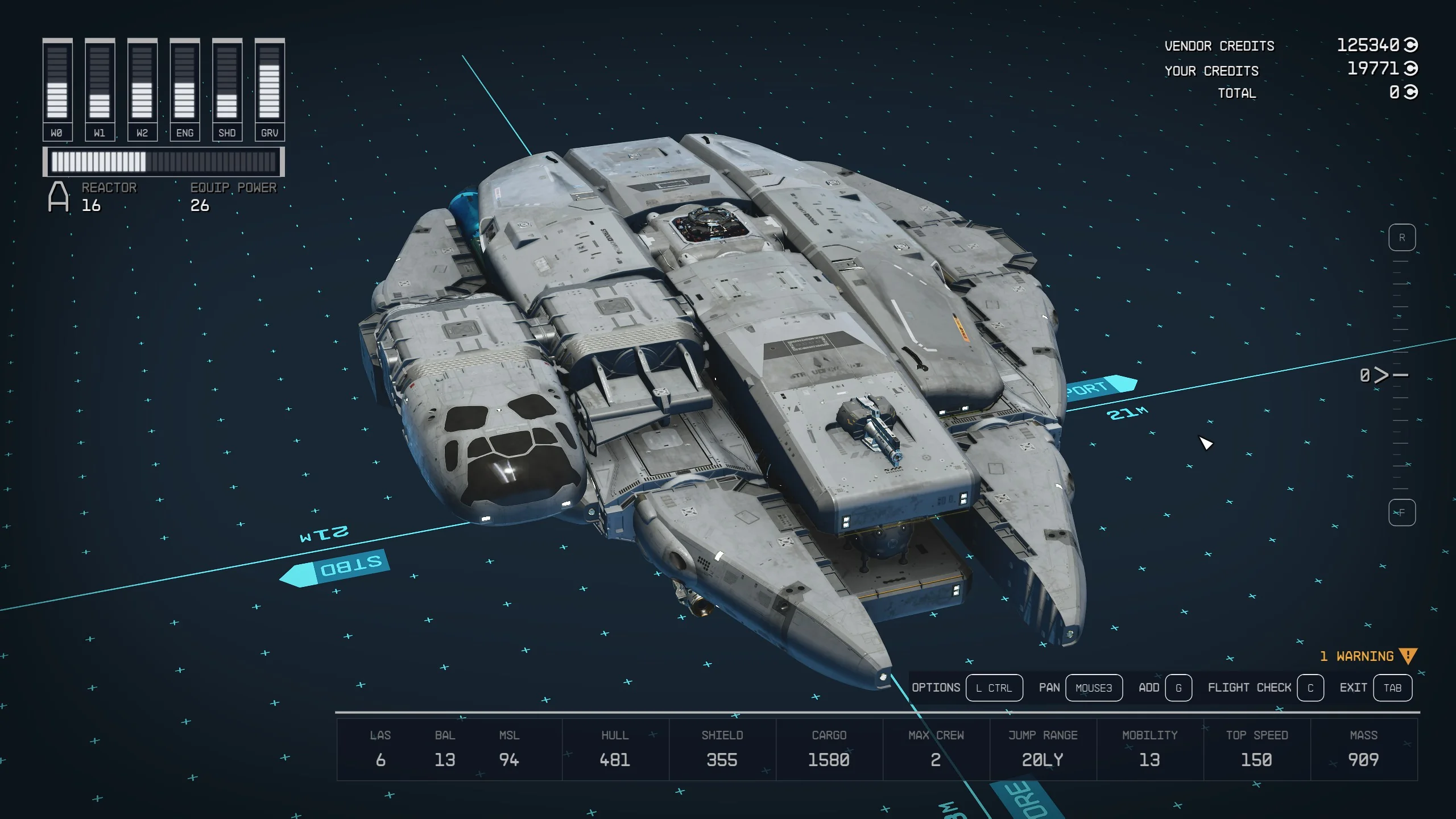 Starfield: jugador crea réplica del Halcón Milenario de Star Wars