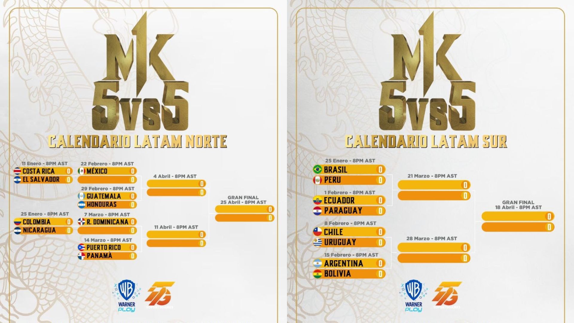 Mortal Kombat 1 invitacional Latinoamérica