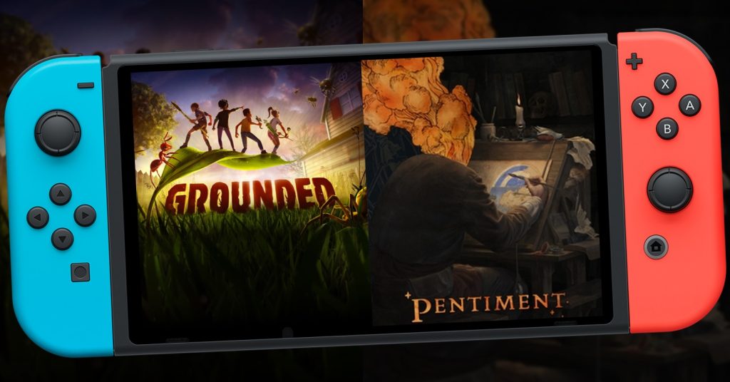 Pentiment Grounded Nintendo Switch