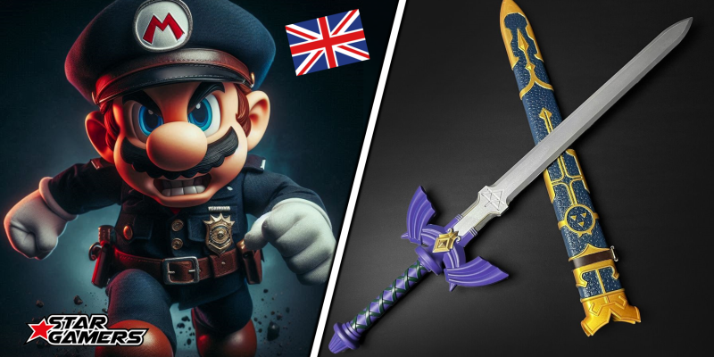 arrestan hombre Reino Unido espada maestra Zelda